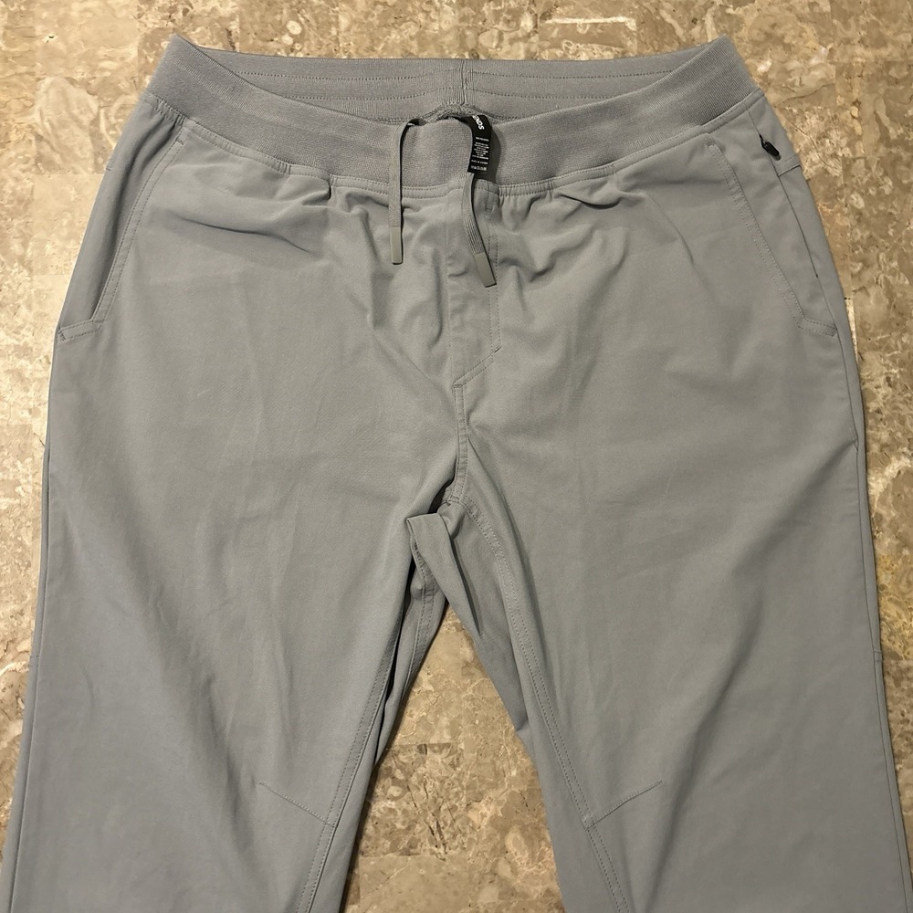 Legends Aviation Joggers Mens XL Grey Woven 27" Gym Running Stretch